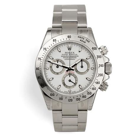 rolex daytona silver white|daytona rolex preis.